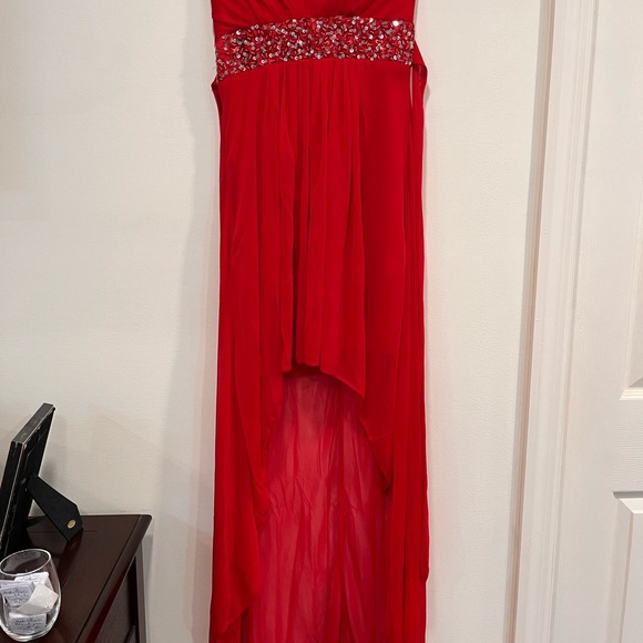 Chiffon cocktail dress - Picture 3 of 5